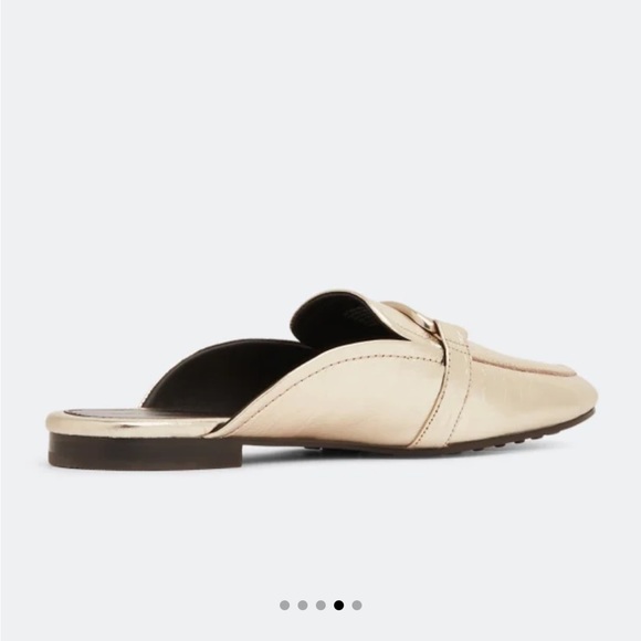 NWT Tory Burch Georgia loafer gold color size 7 - Picture 4 of 9